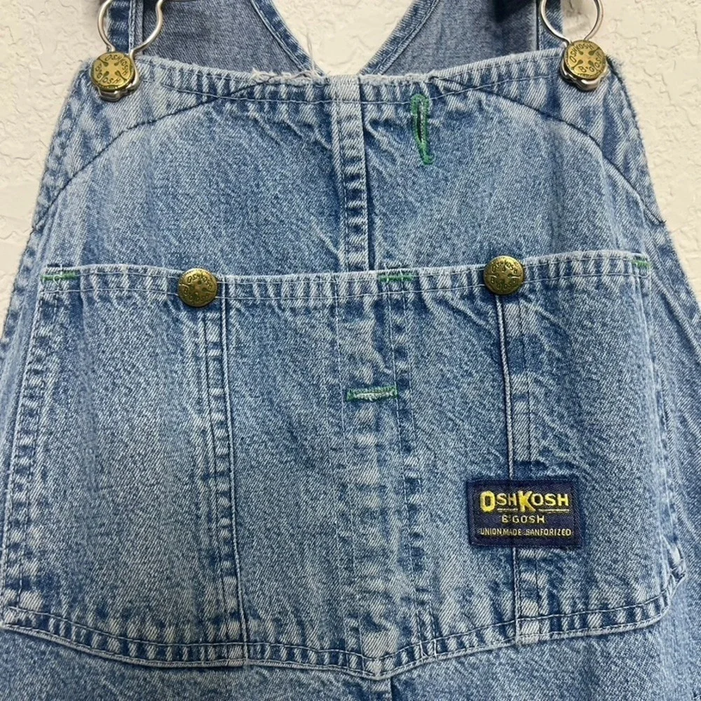 Vintage OshKosh B'Gosh Denim Overalls Union Made / Vestbak / Sanforized / USA - Picture 10 of 16
